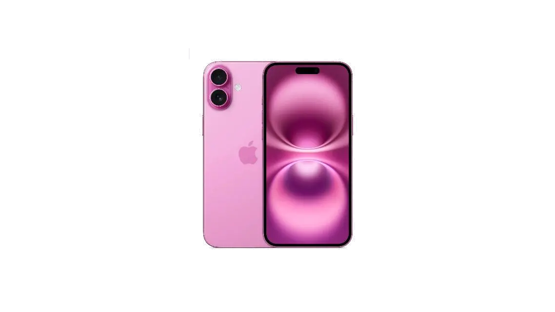 Apple MXVW3ZD/A iPhone 16 Plus 128GB Pink, 195949722646