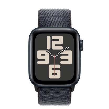 Apple MXEA3QC/A Watch SE2 v3 GPS 40mm Midnight Alu Case with Ink Sport Loop, 195949642050