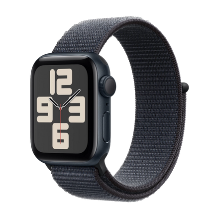 Apple MXEA3QC/A Watch SE2 v3 GPS 40mm Midnight Alu Case with Ink Sport Loop, 195949642050