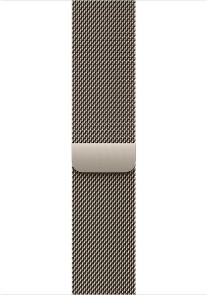 Apple MC7Q4QC/A Watch S10 Cellular 46mm Natural Titanium Case with Natural Milanese Loop , 195949896309