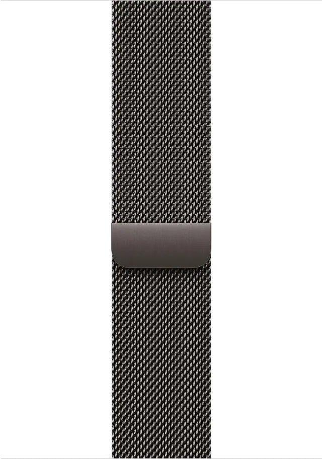 Apple MC7R4QC/A Watch S10 Cellular 46mm Slate Titanium Case with Slate Milanese Loop S/M, 195949896491