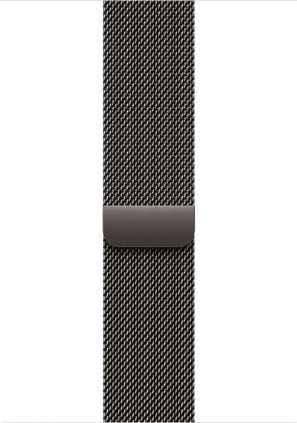 Apple MC7R4QC/A Watch S10 Cellular 46mm Slate Titanium Case with Slate Milanese Loop S/M, 195949896491