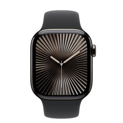 Apple MX053QC/A Watch S10 Cellular 42mm Slate Titanium Case with Slate Milanese Loop, 195949563461