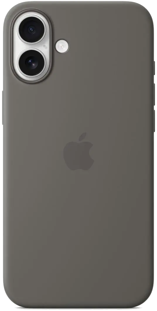 Apple MYYC3ZM/A iPhone 16 Plus Silicone Case with MagSafe Stone Gray, 195949885143