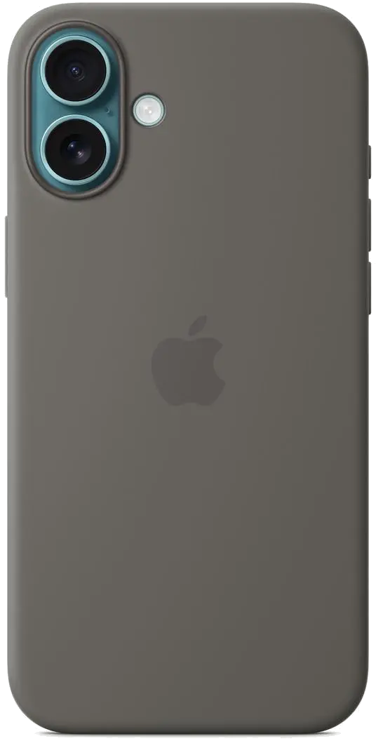 Apple MYYC3ZM/A iPhone 16 Plus Silicone Case with MagSafe Stone Gray, 195949885143