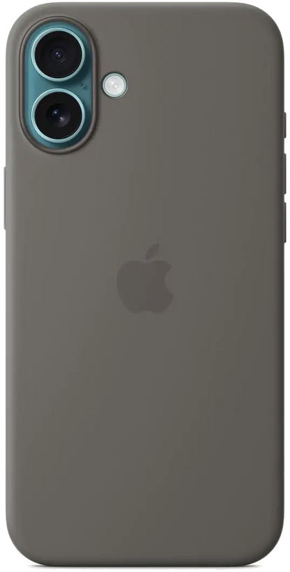 Apple MYYC3ZM/A iPhone 16 Plus Silicone Case with MagSafe Stone Gray, 195949885143