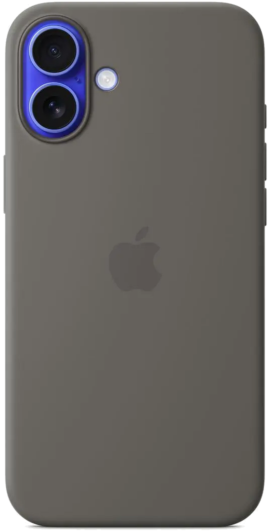 Apple MYYC3ZM/A iPhone 16 Plus Silicone Case with MagSafe Stone Gray, 195949885143