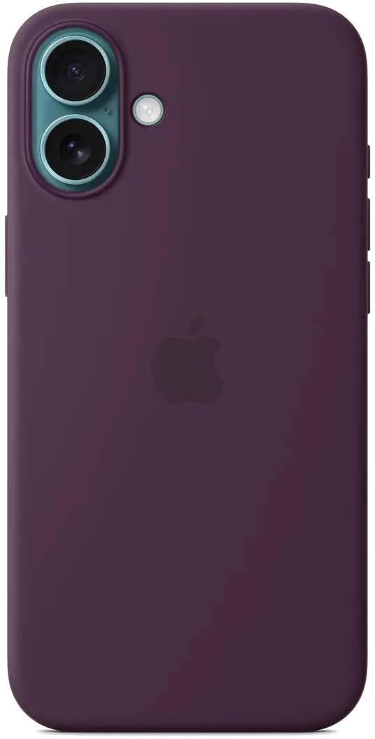 Apple MYYD3ZM/A iPhone 16 Plus Silicone Case with MagSafe Plum, 195949885167