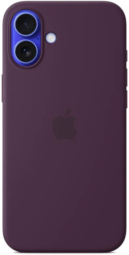 Apple MYYD3ZM/A iPhone 16 Plus Silicone Case with MagSafe Plum, 195949885167