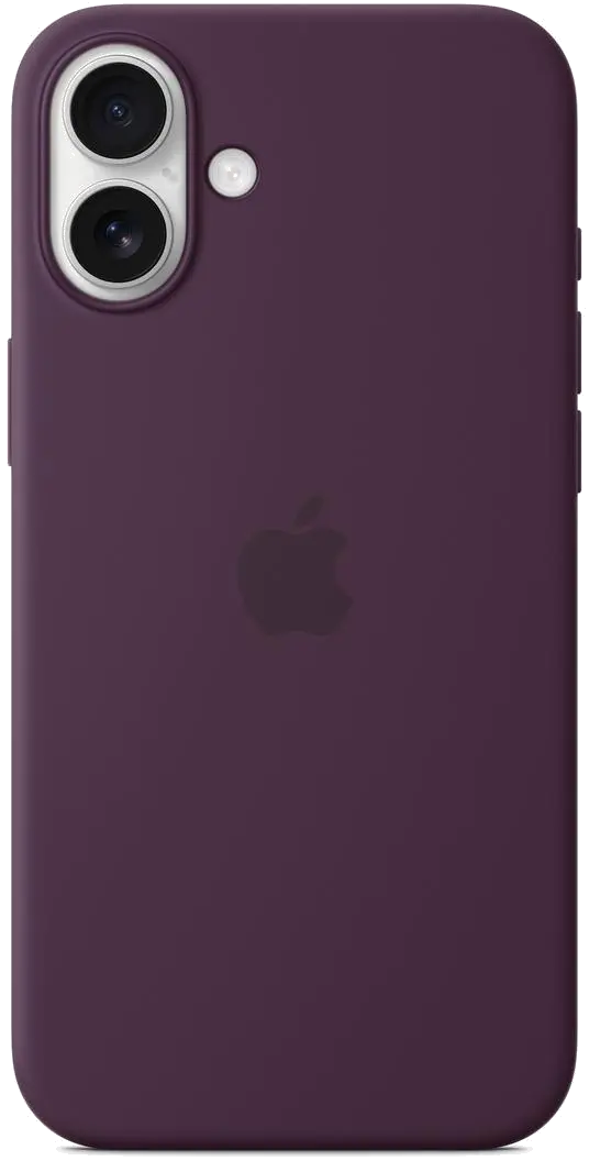 Apple MYYD3ZM/A iPhone 16 Plus Silicone Case with MagSafe Plum, 195949885167