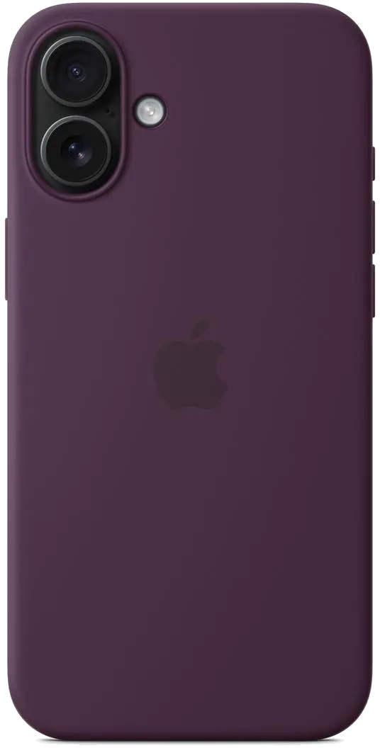 Apple MYYD3ZM/A iPhone 16 Plus Silicone Case with MagSafe Plum, 195949885167