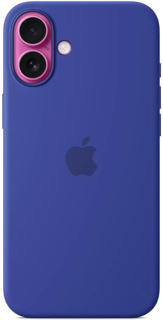 Apple MYYF3ZM/A iPhone 16 Plus Silicone Case with MagSafe Ultramarine (Seasonal), 195949885204