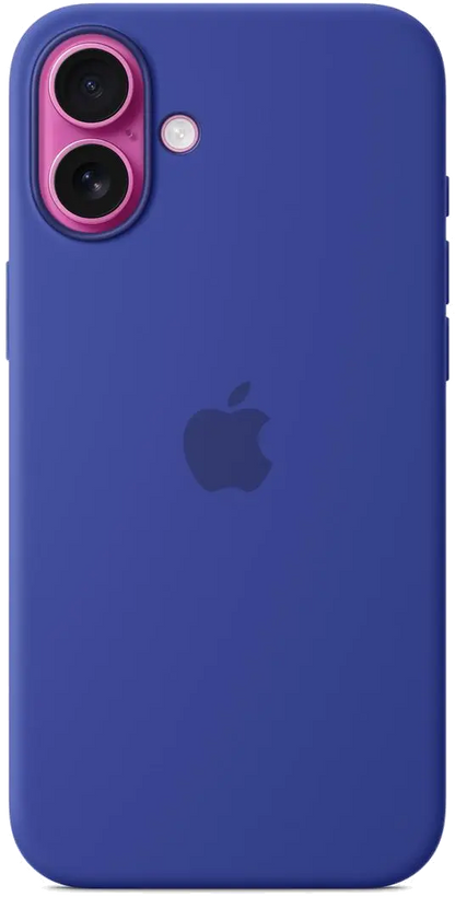 Apple MYYF3ZM/A iPhone 16 Plus Silicone Case with MagSafe Ultramarine (Seasonal), 195949885204