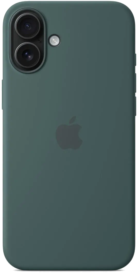 Apple MYYH3ZM/A iPhone 16 Plus Silicone Case with MagSafe Lake Green (Seasonal), 195949885242