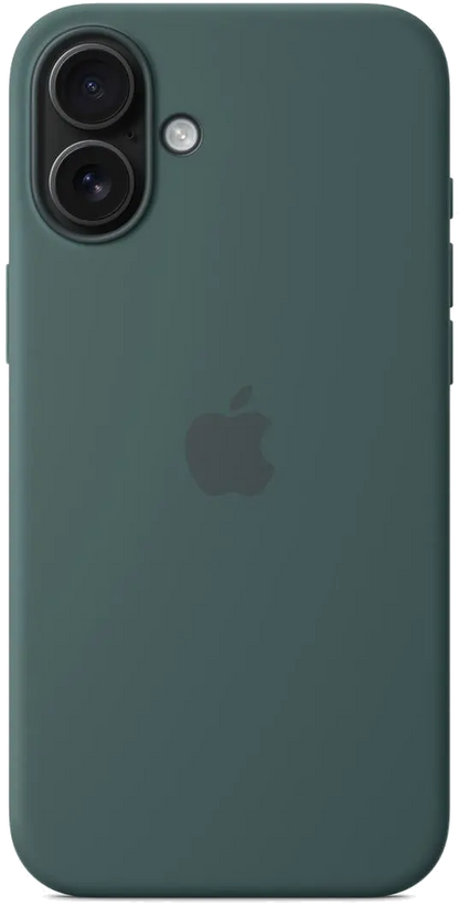 Apple MYYH3ZM/A iPhone 16 Plus Silicone Case with MagSafe Lake Green (Seasonal), 195949885242