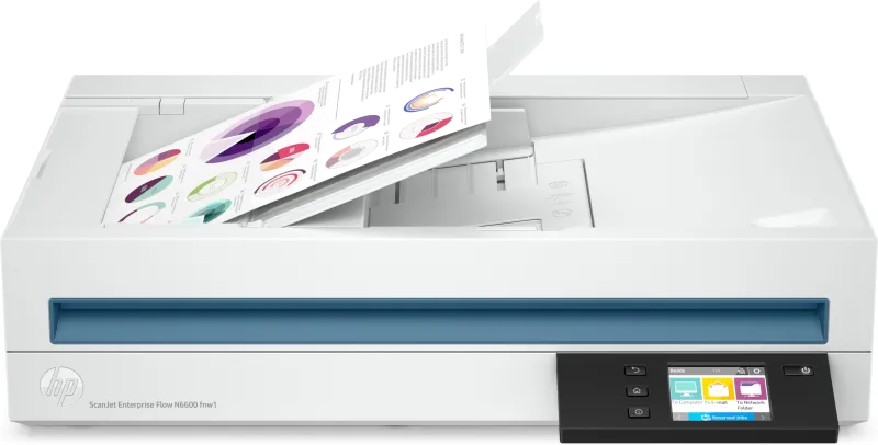 HP 20G08A N6600 FNW1 Scanjet Enterprise Flow, A4, 195697674396