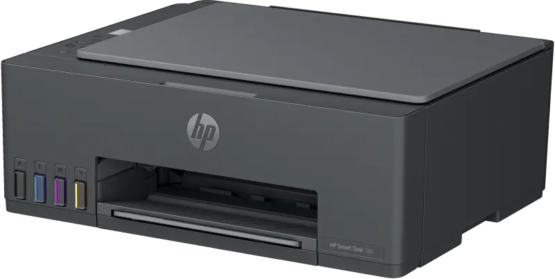 HP 4A8D4A Multifunctional A4 color Smart Tank 581 All-in-One Printer, Inkjet termală