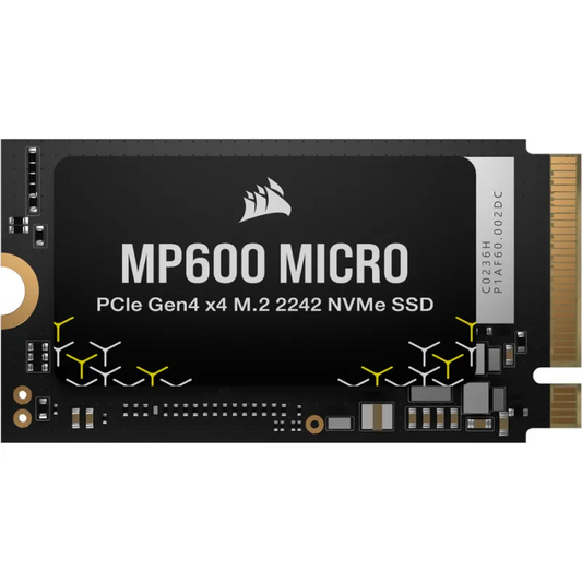 Corsair CSSD-F1000GBMP600MCR SSD MP600 MICRO Capacitate 1TB M.2 2242 NVME PCIE GEN4 x4, 840006680499