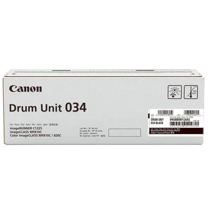 Canon 9458B001AA 034BK Drum Unit black original pentru iR C1225iF, 32000 pagini, 818244869471 4549292018059