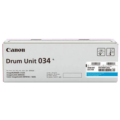 Canon 9457B001AA 034C Drum Unit Cyan original pentru iR C1225iF, 34000 pagini, 644391247400 4549292018080