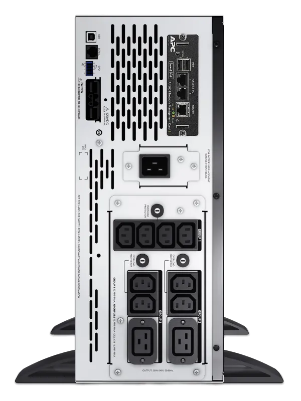 APC SMX3000HVNC Smart-UPS X 3000VA Rack/Tower with Network Card LCD 200-240V, 731304292623