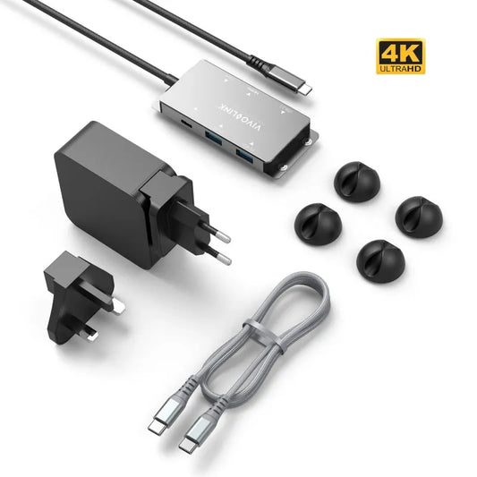 Vivolink VLUSBCHUB USB-C HUB pentru sisteme de video conferinta 4K @ 30Hz, 5704174326632