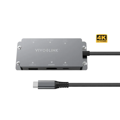Vivolink VLUSBCHUB USB-C HUB pentru sisteme de video conferinta 4K @ 30Hz, 5704174326632