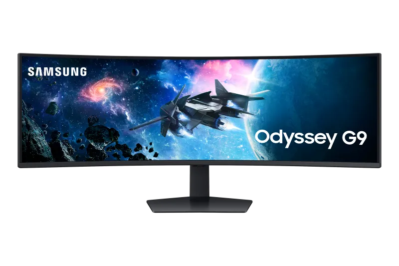 Samsung LS49CG954EUXEN Odyssey G9 S49CG954EU Monitor 49inch curbat 1000R dual QHD 5120x1440px 32:9 HDR, 8806095234915