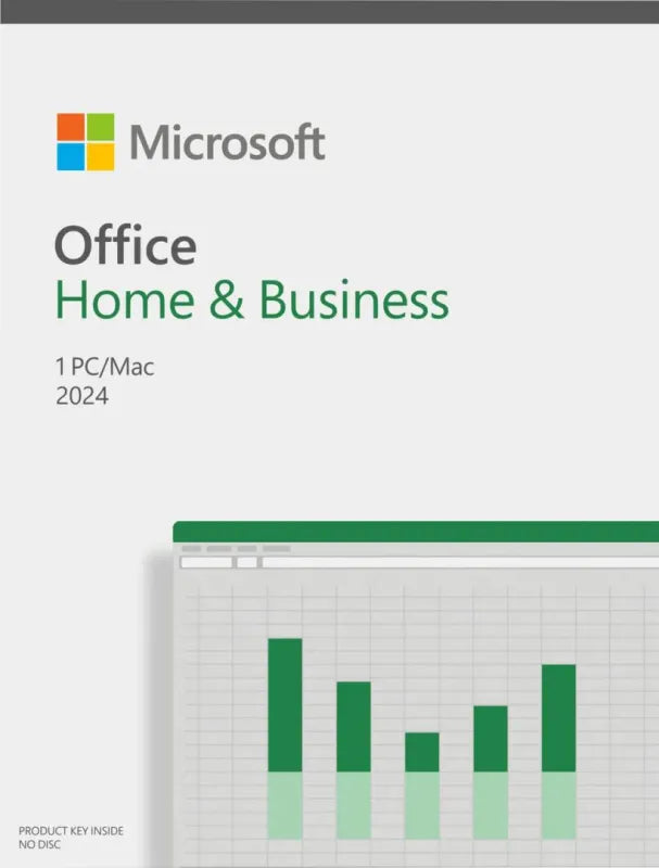 Microsoft EP2-06631 Office Home and Business 2024 English EuroZone Medialess, 196388410088