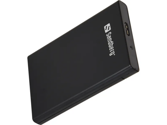 Sandberg 133-89 USB 3.0 to SATA Enclosure, SATA 2.5'' SSD/HDD, 5705730133893