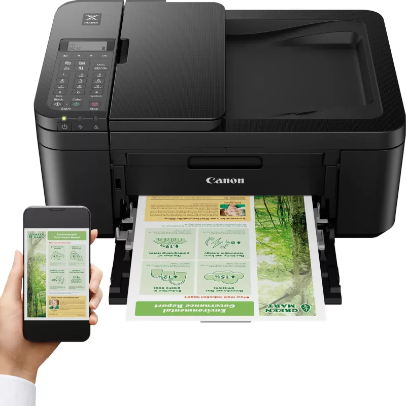 Canon 5072C006 Multifunctional inkjet color, Pixma TR4650, A4, 4-in-1, duplex, negru, 4549292185638