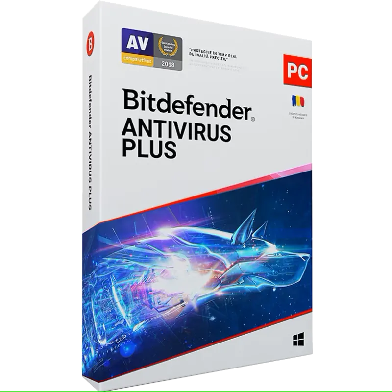 BitDefender AV03ZZCSN1203BEN Antivirus Plus retail 3 utilizatori 1 an pentru PC, 5949958022465