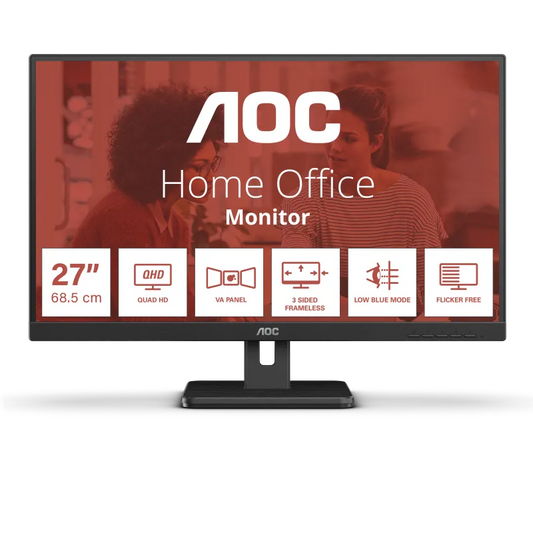 AOC Q27E3UAM monitor 27inch VA WLED 2560x1440 16:9 75Hz 4ms 350cd/m² 3000:1 178º/178, 4038986180689