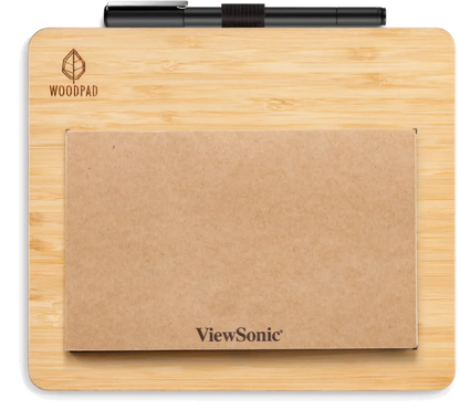 ViewSonic PF0730-I0WW PF0730-I0 Tableta grafica 7.5inch Wood 5080 lpi precizie 0.25mm cu fir USB, 766907010084