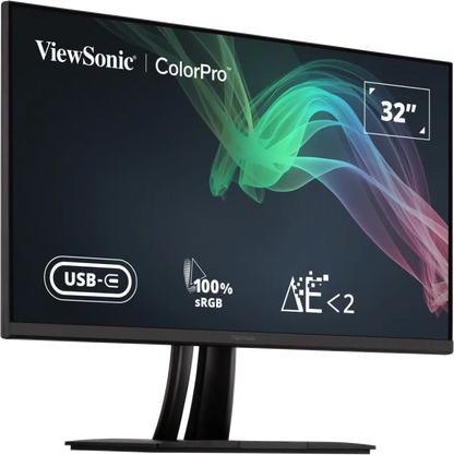 ViewSonic VP3256-4K VP3256-4K monitor 31.2inch 16:9 IPS 4K 3840x2160px 60Hz GtG: 5ms 350cd/mp, 766907014532