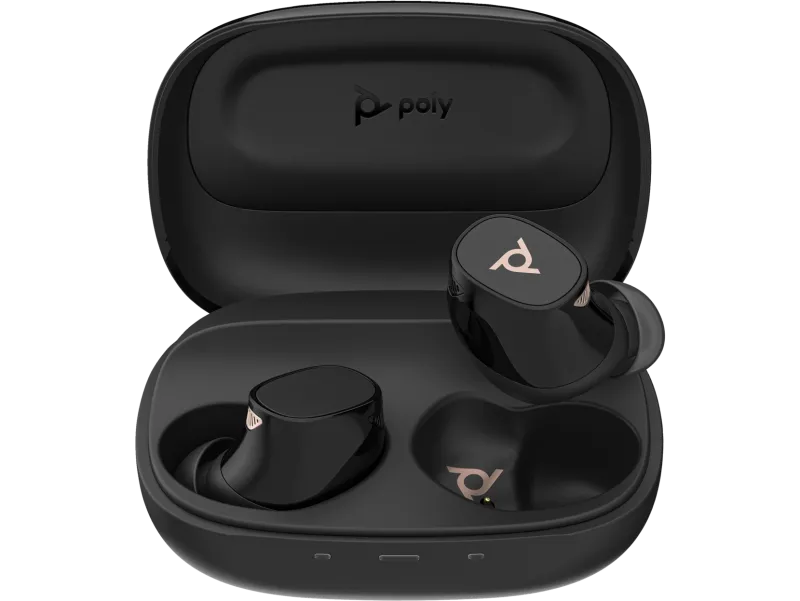 HP A28PTAA Poly Voyager Free 20 Black Earbuds, 198122945184