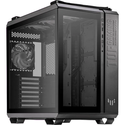 Asus TUF GAMING GT502 PLUS TG ARGB BLACK GT502 TUF GAMING PLUS BLACK Carcasa PC Mid Tower ARGB NEGRU Tempered Glass, 4711081800439