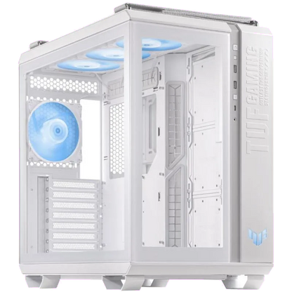 Asus TUF GAMING GT502 PLUS TG ARGB WHITE GT502 TUF GAMING PLUS WHITE Carcasa PC Mid Tower ARGB ALB Tempered Glass, 4711387204689