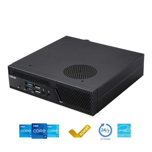 Asus PB63-B3254MH PB63 MiniPC i3-13100 16GB DDR5 256GB B760 NoOS functionare 24/7, 4711387639740