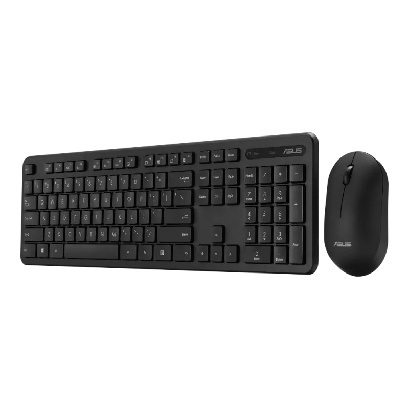 Asus 90XB0700-BKM0S0 CW100 kit wireless tastatura si mouse optic 1600dpi Dongle USB-A, 4711387539620