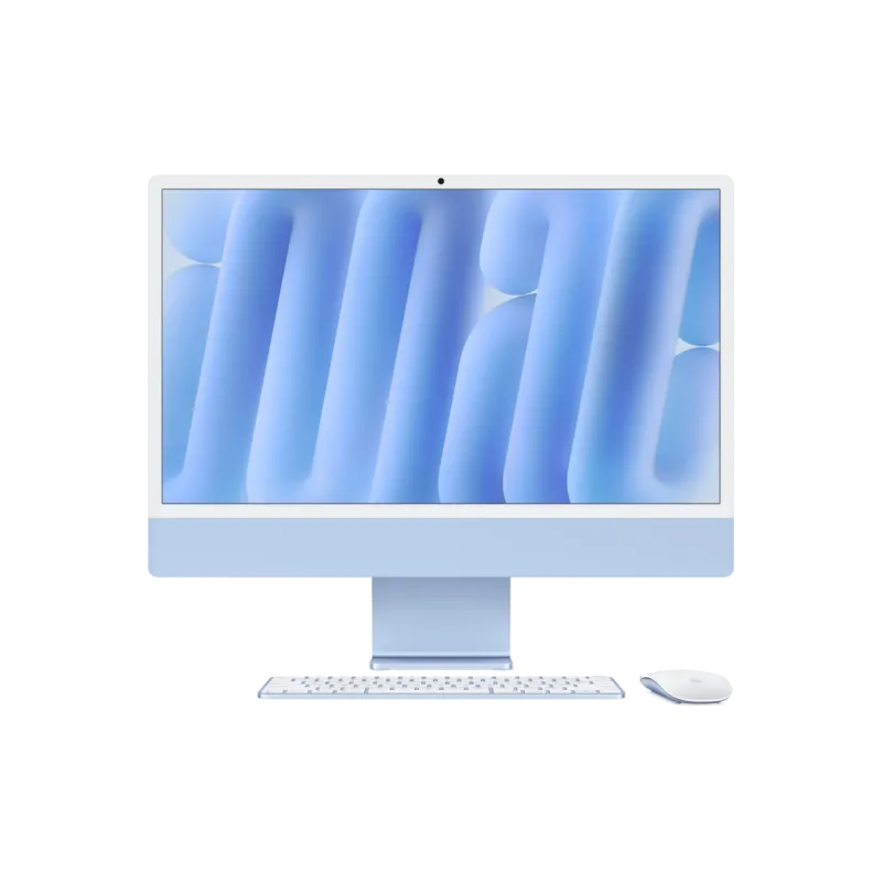 Apple MD2T4RO/A Sistem PC All-in-one iMac 24" M4 Retina 4.5K 10 CPU/10 GPU 24GB 512GB SSD Blue, 195950075830