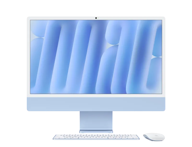 Apple MWUF3RO/A Sistem PC All-in-one iMac 24" M4 Retina 4.5K 8C CPU/8C GPU 16G 256GB SSD Blue, 195949592911