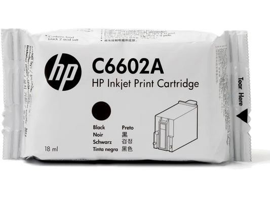 HP C6602A HP ink TIJ C6602A 1.0 black, 725184302138