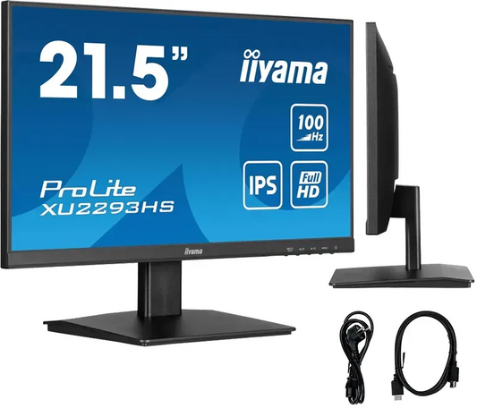 Iiyama XU2293HS-B6 Iiyama ProLite XU2293HS Monitor LED 21.5'' IPS, FullHD, HDMI, DP 4948570124244