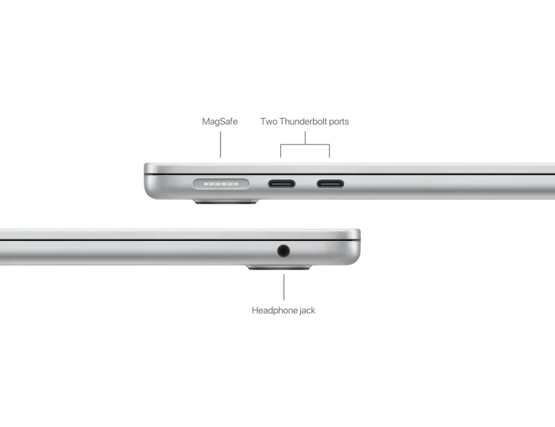 Apple MC7V4RO/A MacBook Air 13", M2, 8 nuclee CPU si 8 nuclee GPU, 16GB, 256GB, Silver, 195949899539