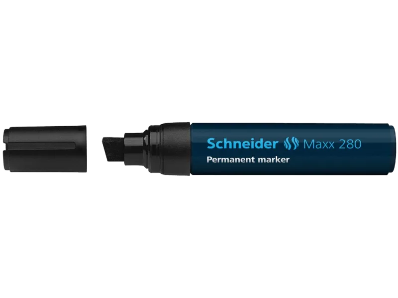 Schneider SD-002596 Maxx 280 Negru marker permanent varf 4-12mm, 4004675000330