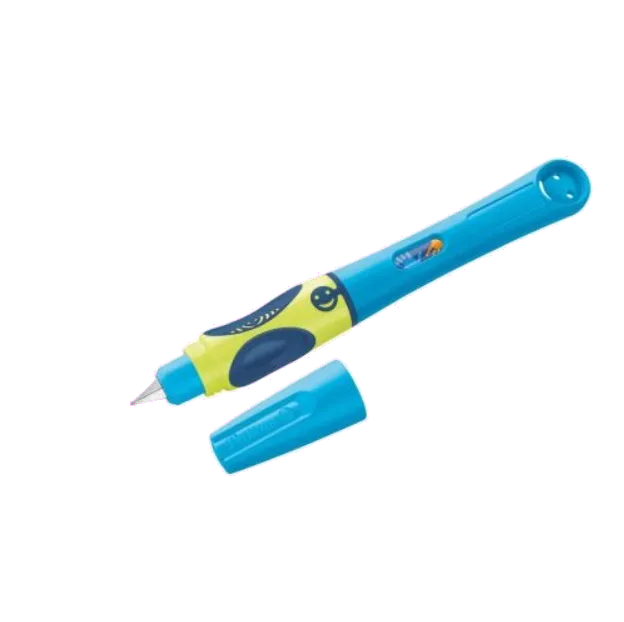 Pelikan 820363 GRIFFIX Stilou pentru dreptaci, NEON FRESH BLUE, 4012700820365