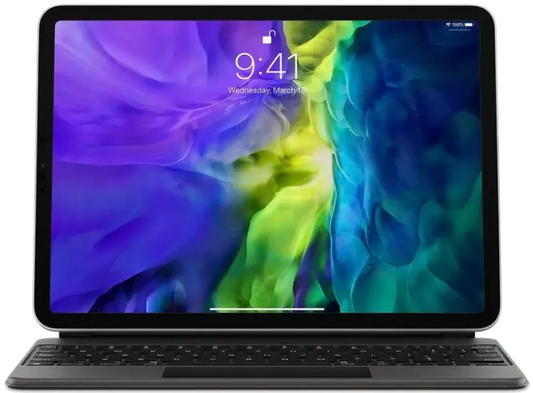 Apple MXQT2LB/A Magic Keyboard for iPad Air (4/5th/M2), iPad Pro 11 (3/4th gen), US, Black, 190199599932