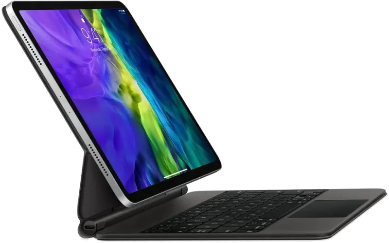 Apple MXQT2Z/A Magic Keyboard for iPad Air (4/5th/M2), iPad Pro 11 (3/4th gen), Intl EN, Black, 190199600164