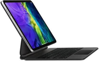 Apple MXQT2Z/A Magic Keyboard for iPad Air (4/5th/M2), iPad Pro 11 (3/4th gen), Intl EN, Black, 190199600164